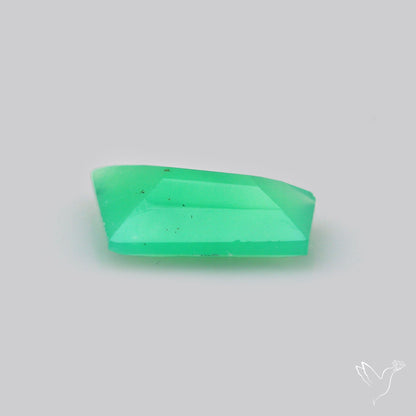 Gem Chrysoprase from Australia Faceted
