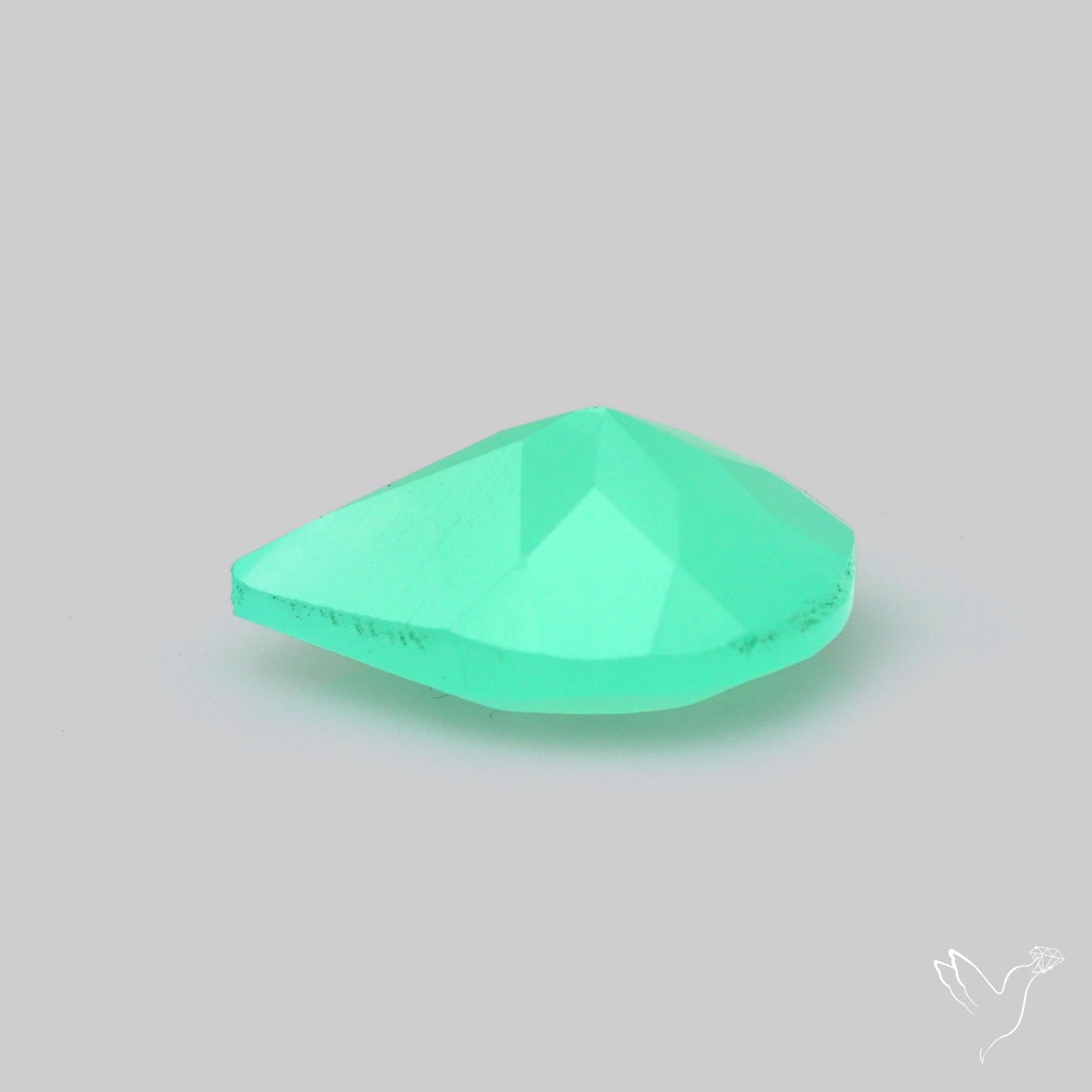 Gem Chrysoprase from Australia Faceted
