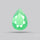 Gem Chrysoprase from Australia Faceted