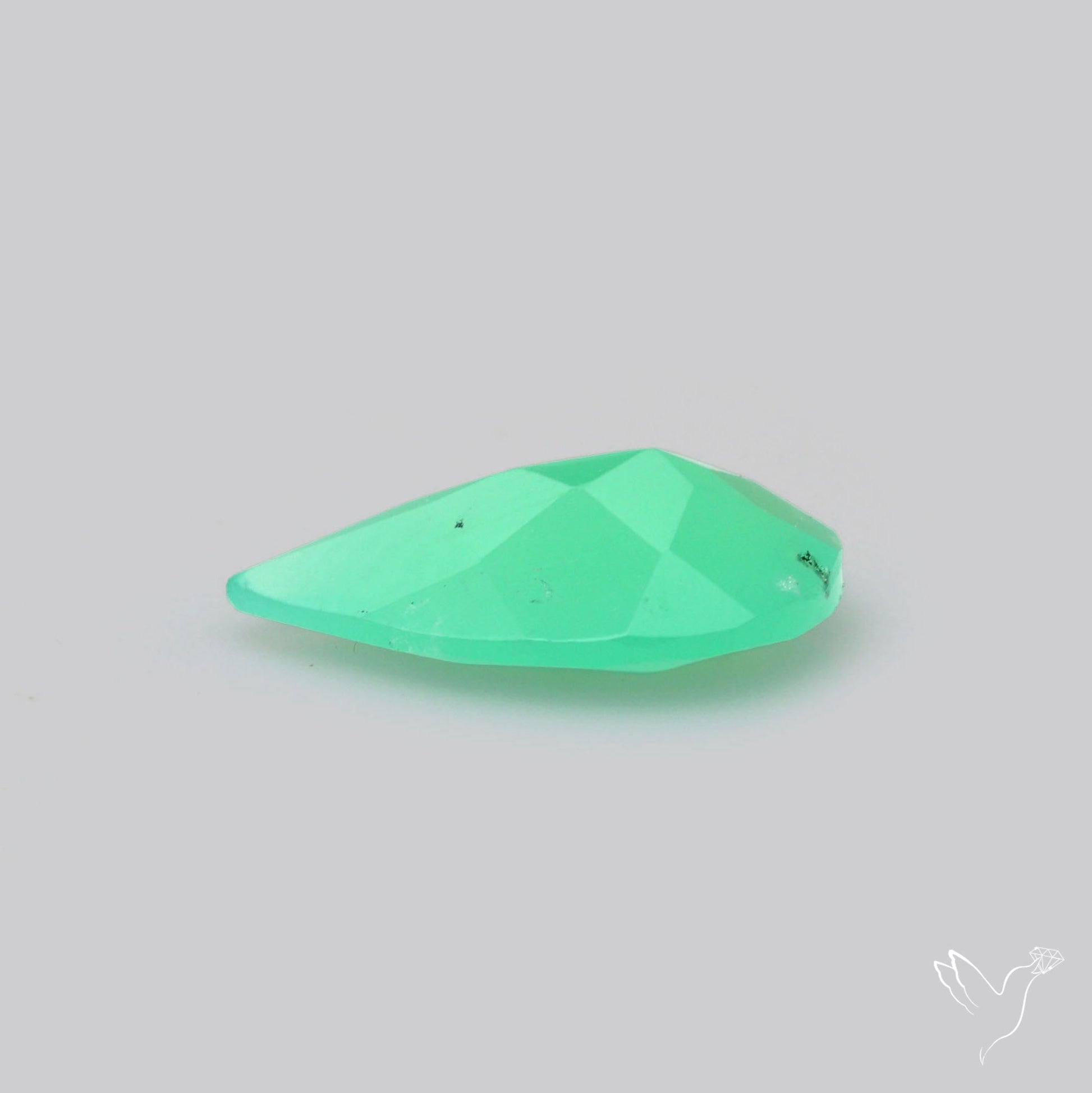 Gem Chrysoprase from Australia Faceted