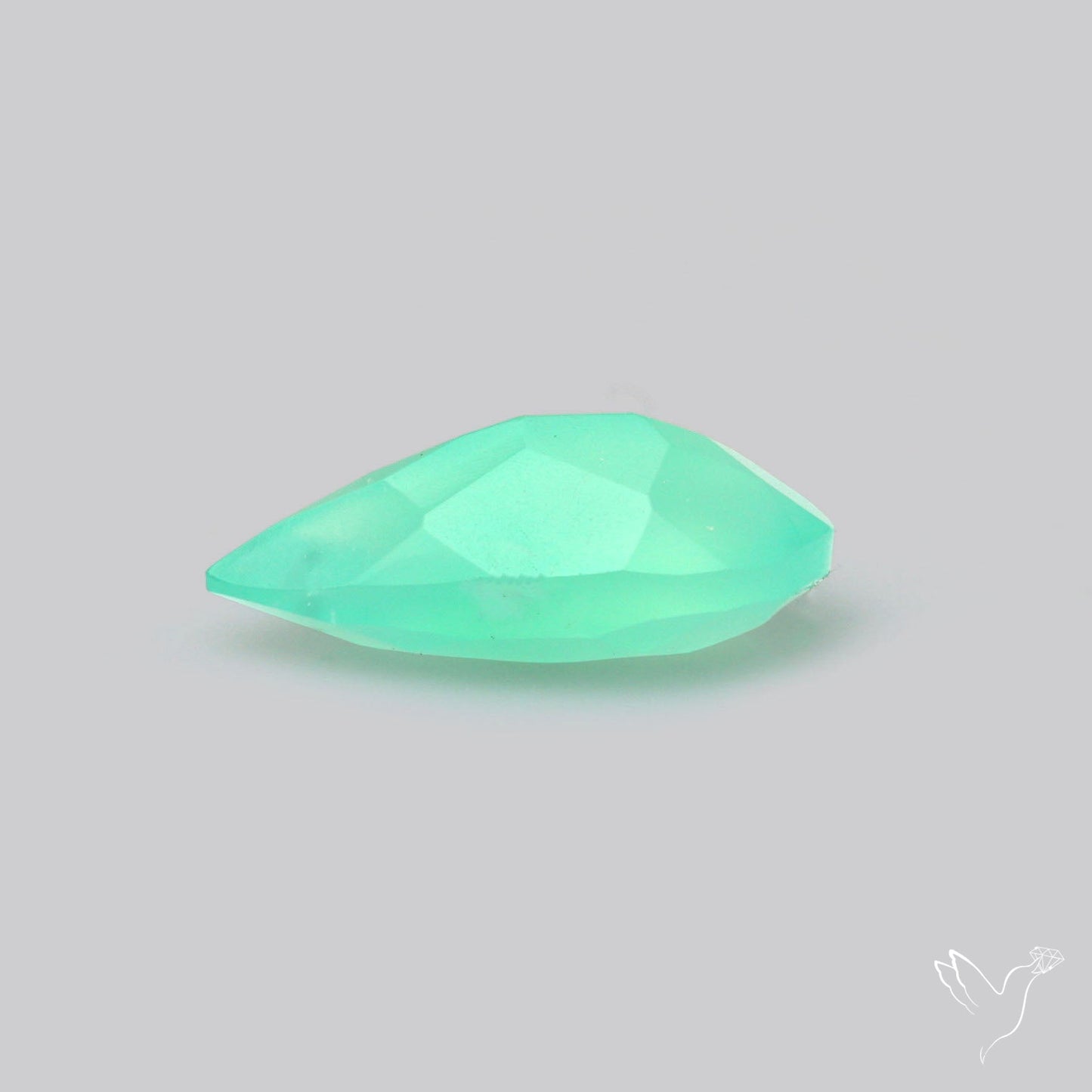 Gem Chrysoprase from Australia Faceted
