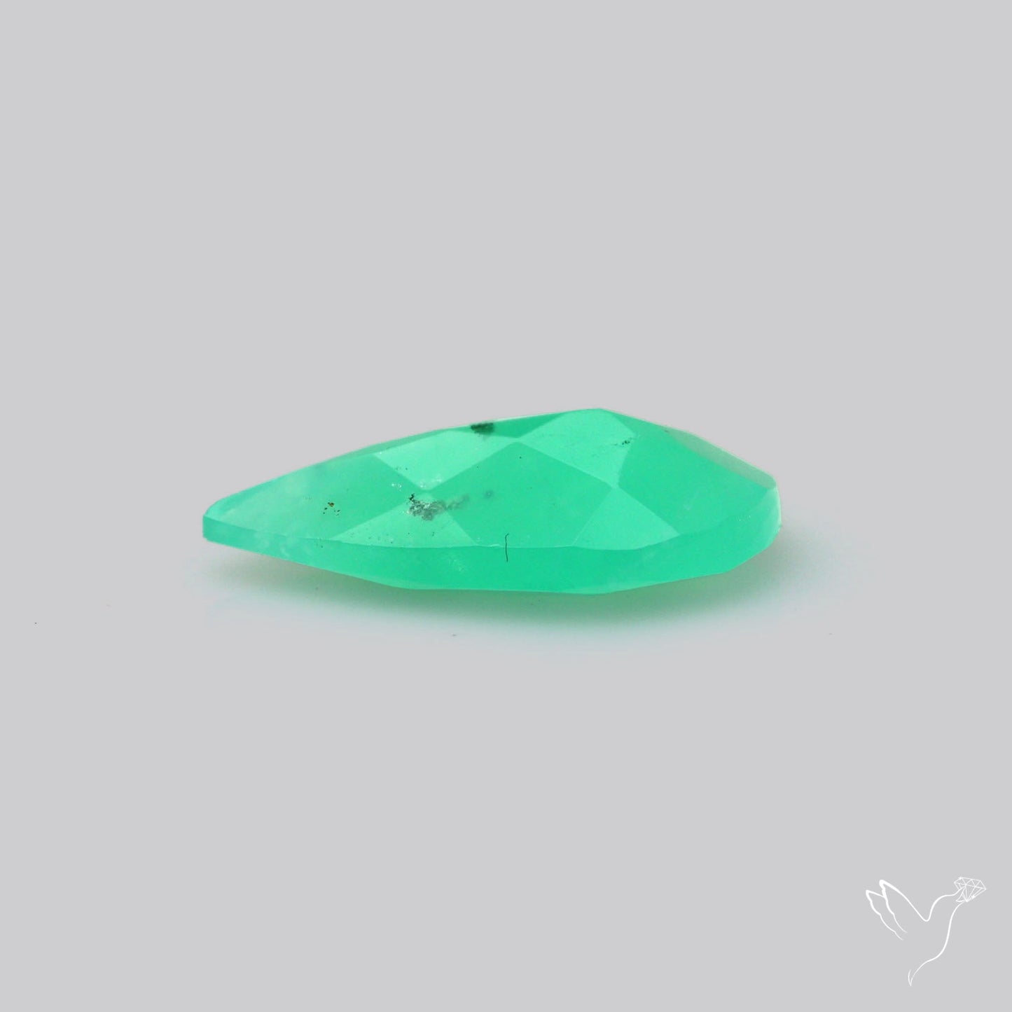 Gem Chrysoprase from Australia Faceted
