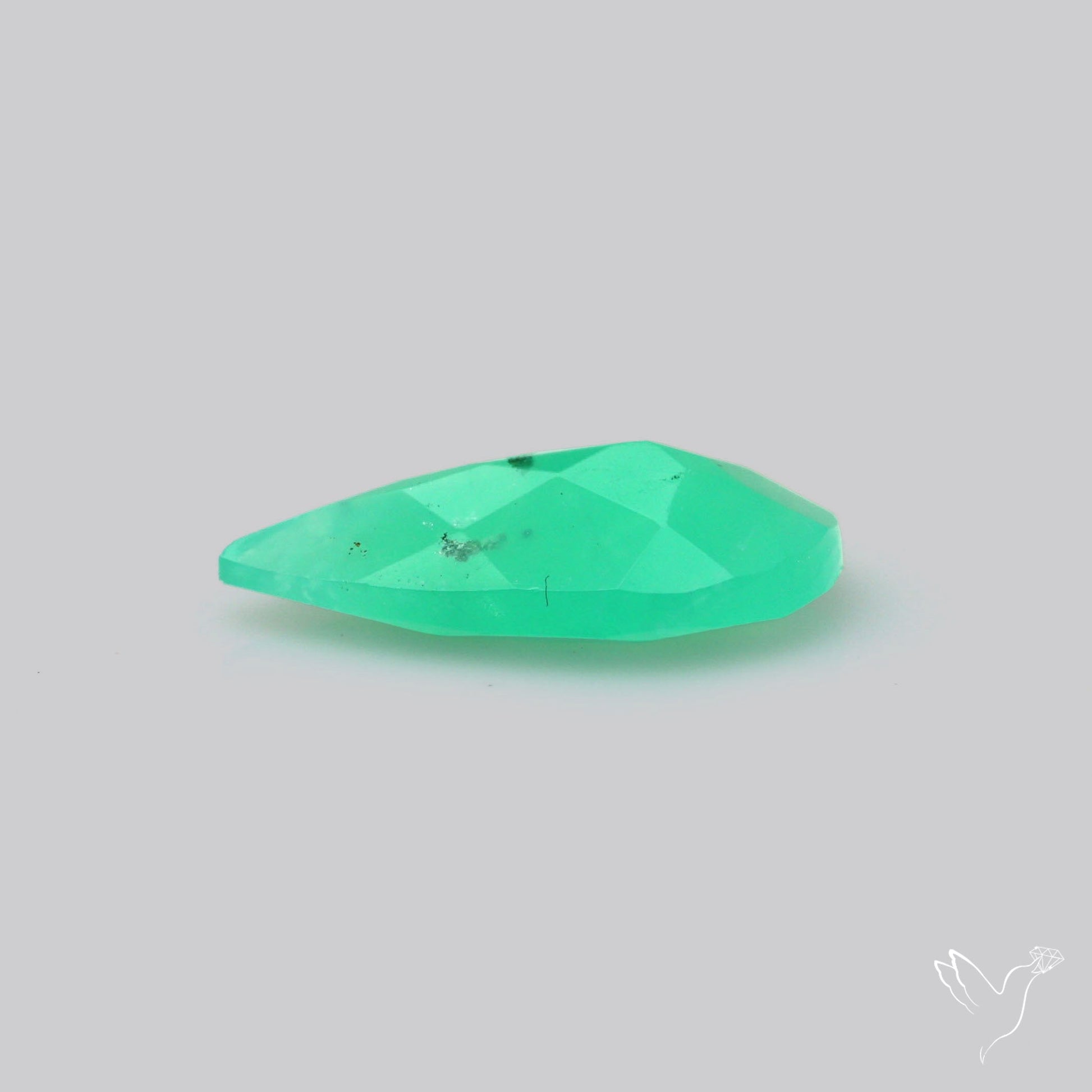 Gem Chrysoprase from Australia Faceted
