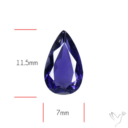 Gem Iolite Faceted