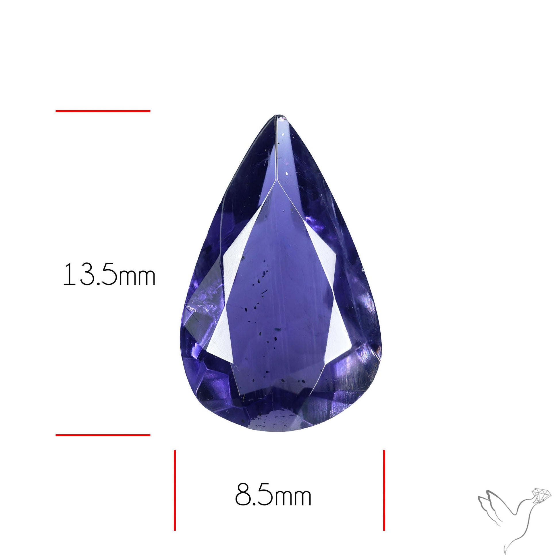 Gem Iolite Faceted