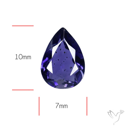 Gem Iolite Faceted