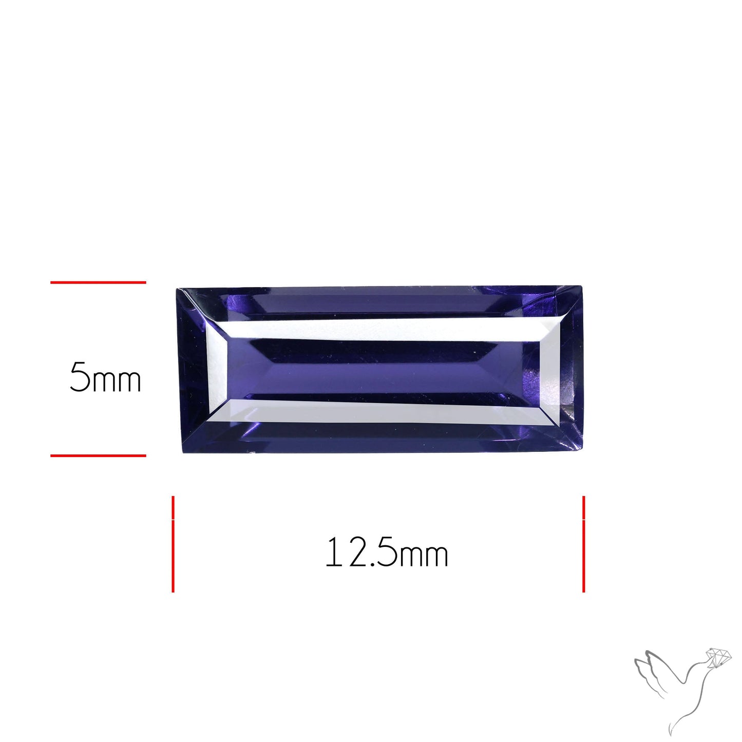 Gem Iolite Faceted