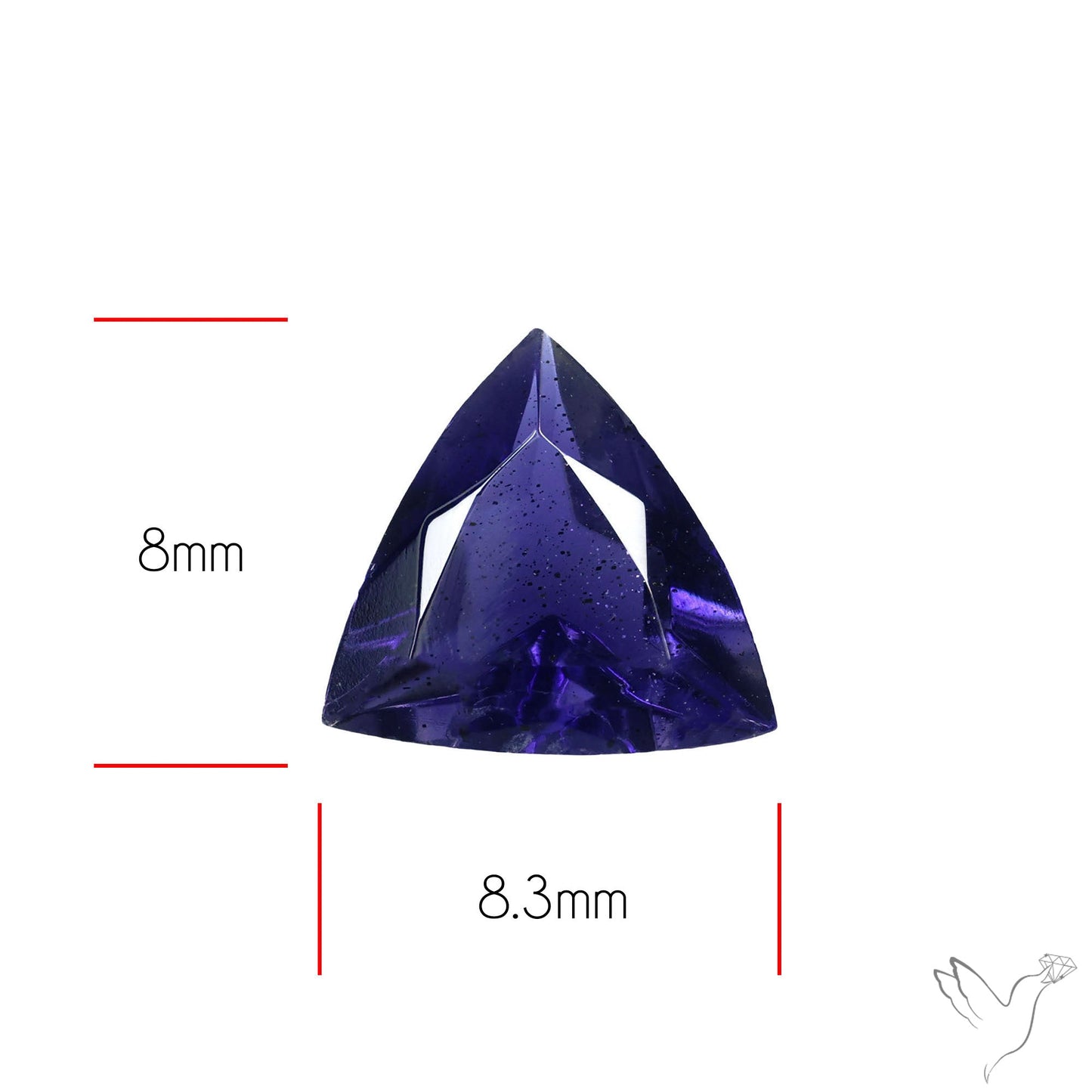 Gem Iolite Faceted