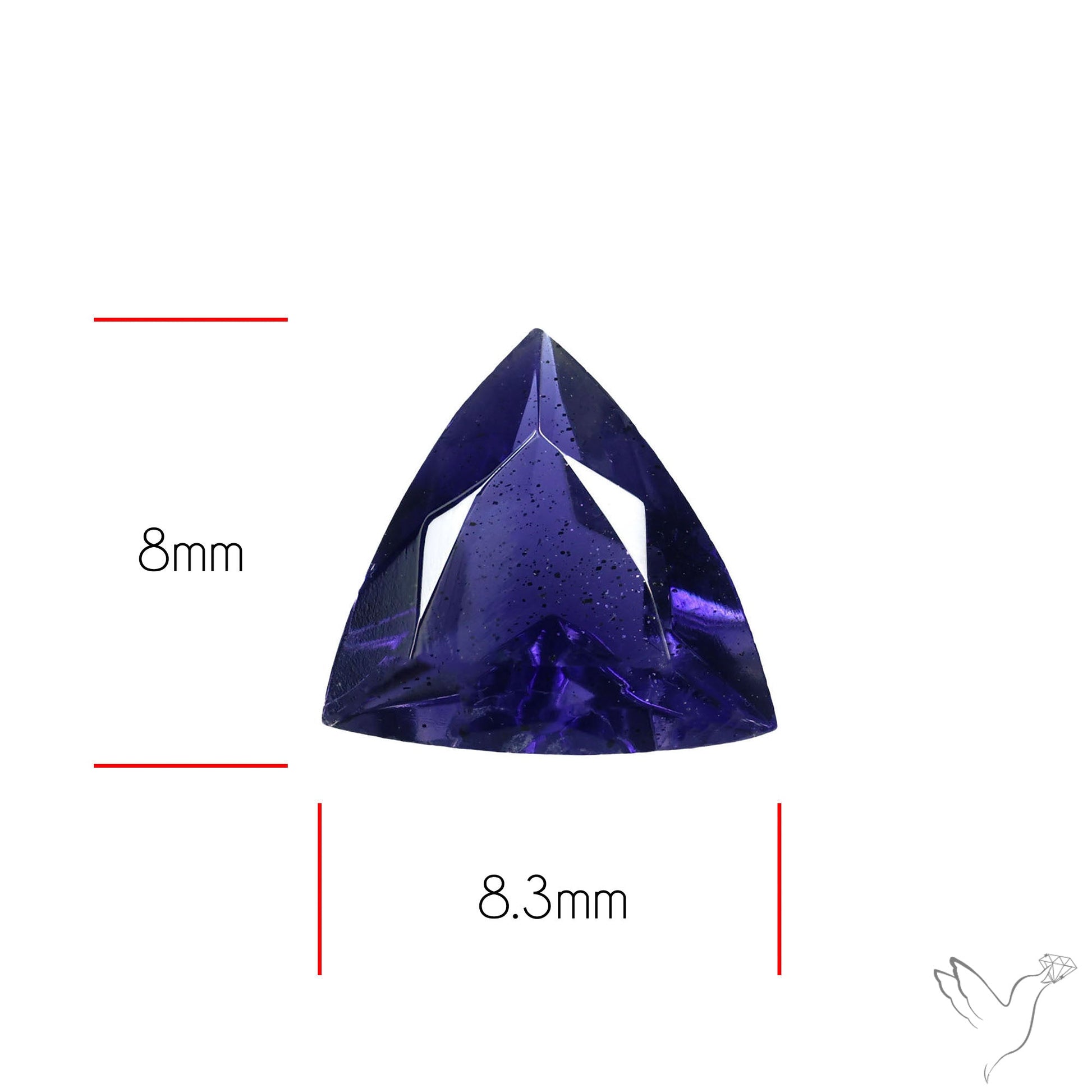 Gem Iolite Faceted