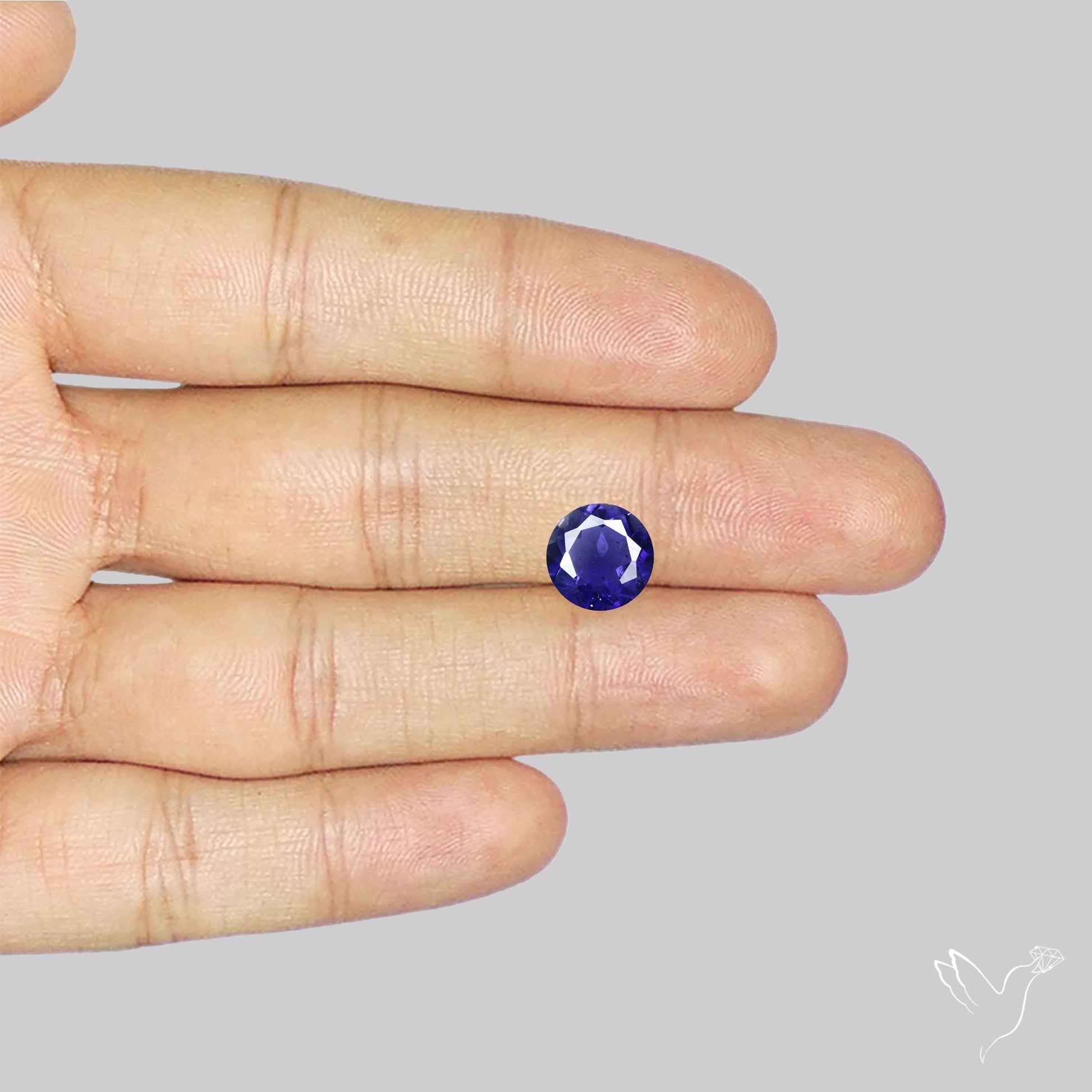 Gem Iolite Faceted