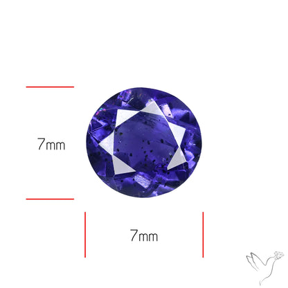Gem Iolite Faceted