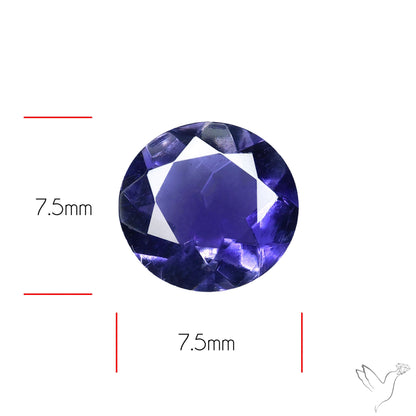 Gem Iolite Faceted