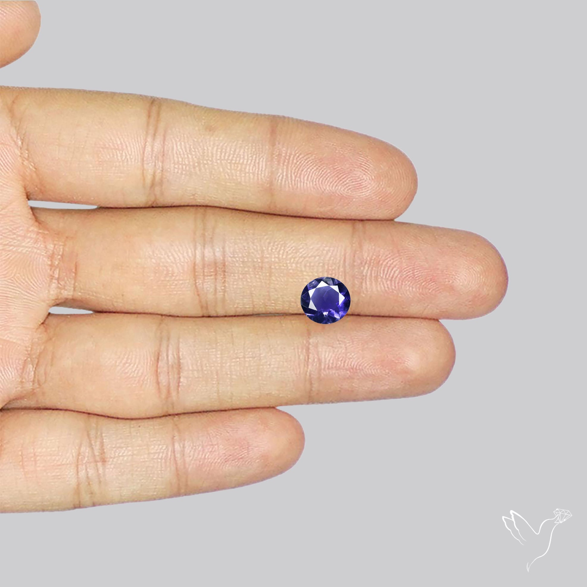 Gem Iolite Faceted