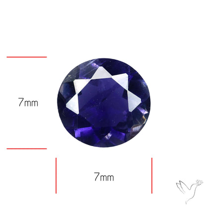 Gem Iolite Faceted