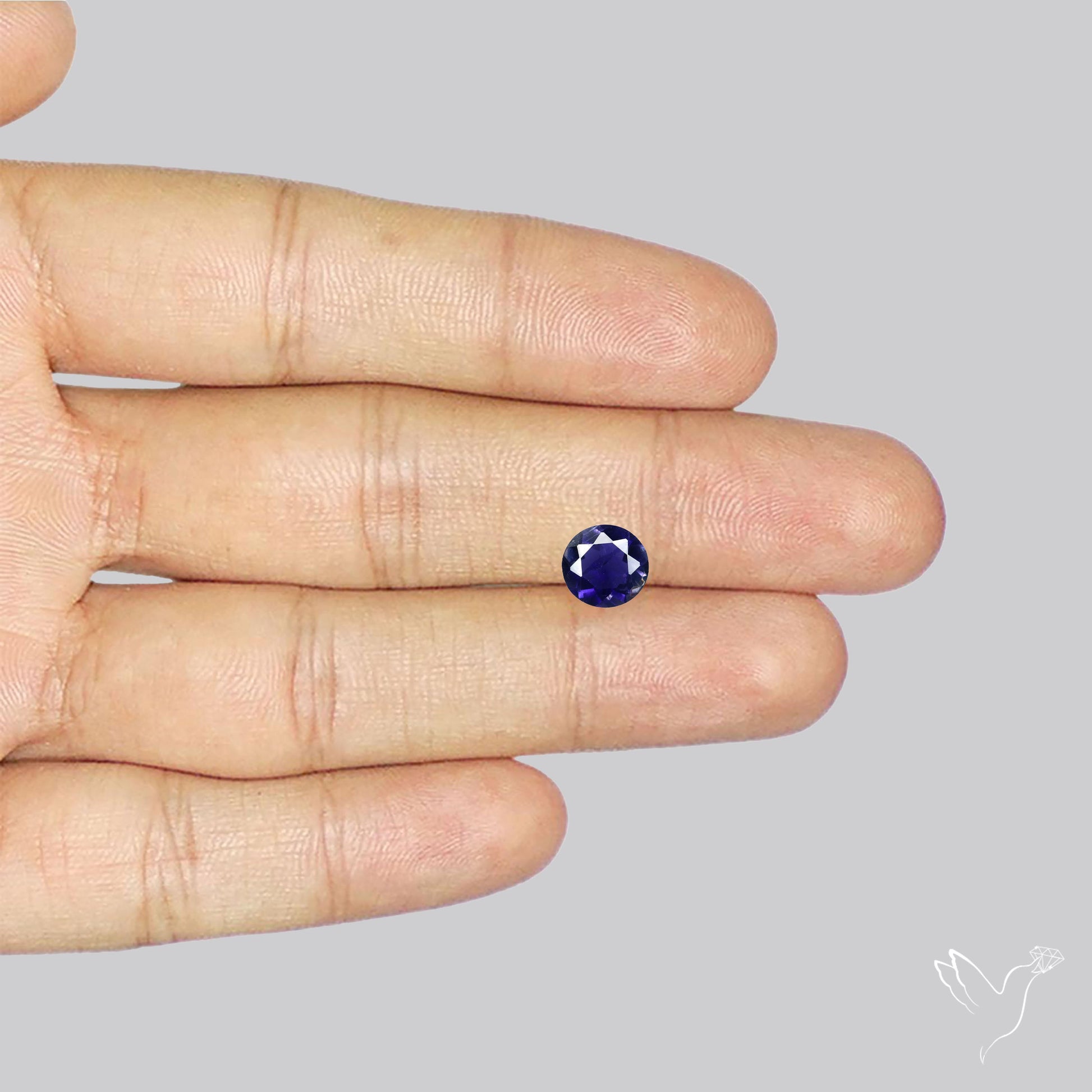 Gem Iolite Faceted