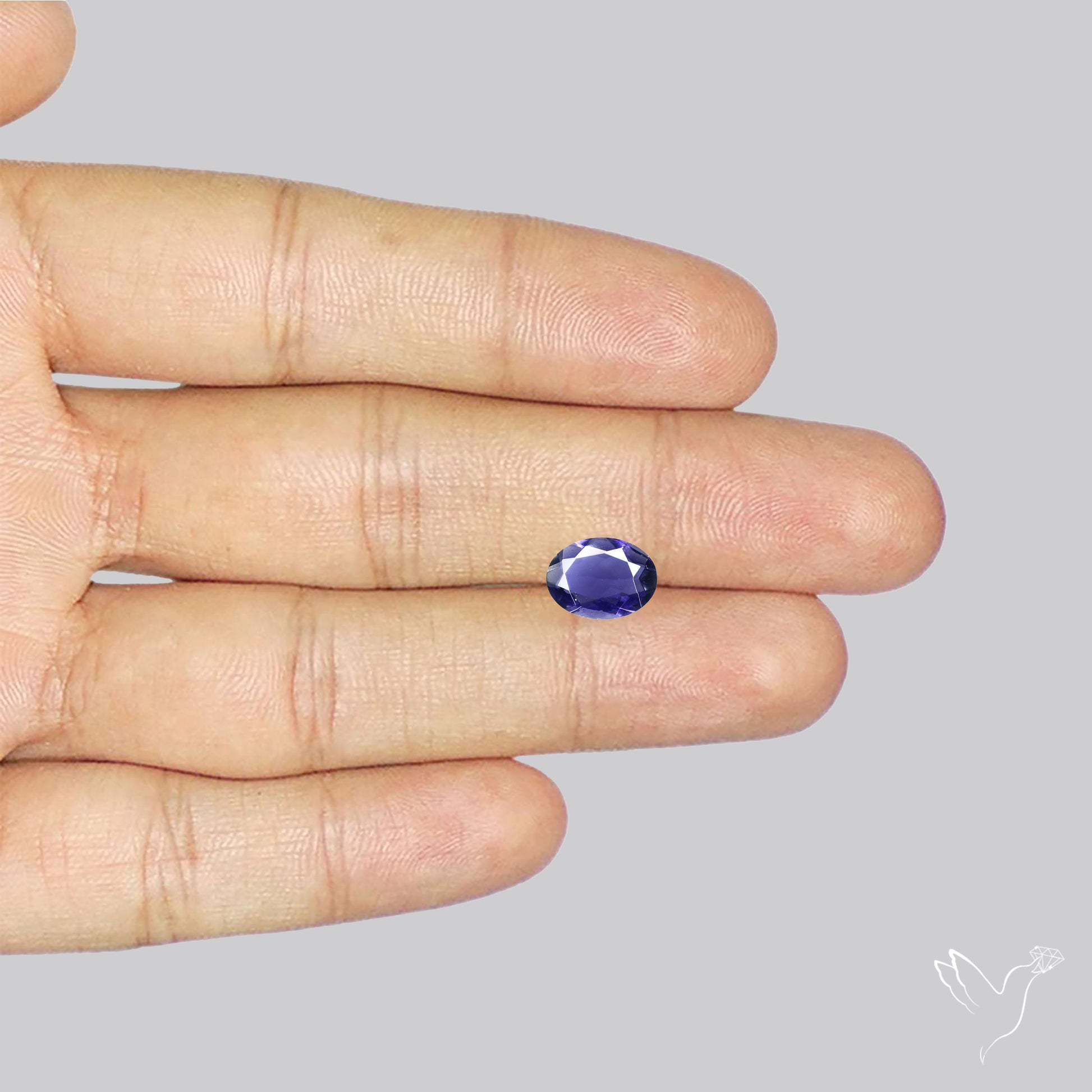 Gem Iolite Faceted
