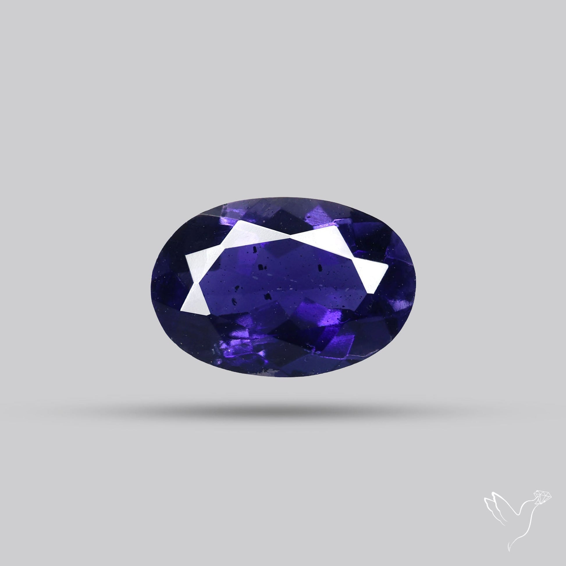 Gem Iolite Faceted
