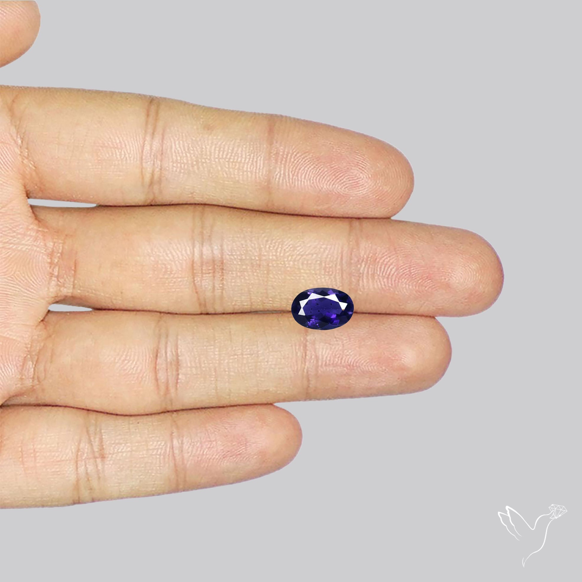 Gem Iolite Faceted