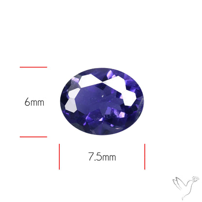 Gem Iolite Faceted