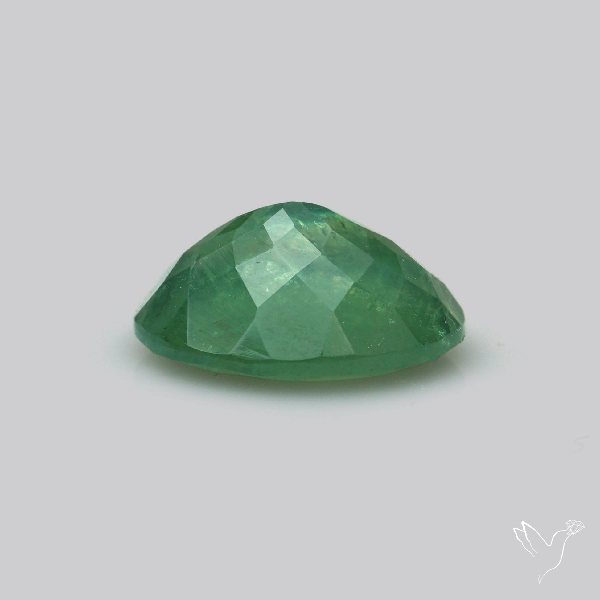 Rare Demantoid Garnet Vivid Green from Russia Unheated