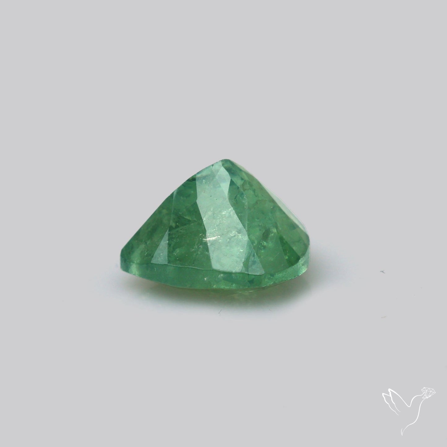 Rare Demantoid Garnet Vivid Green from Russia Unheated