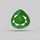 Rare Demantoid Garnet Vivid Green from Russia Unheated