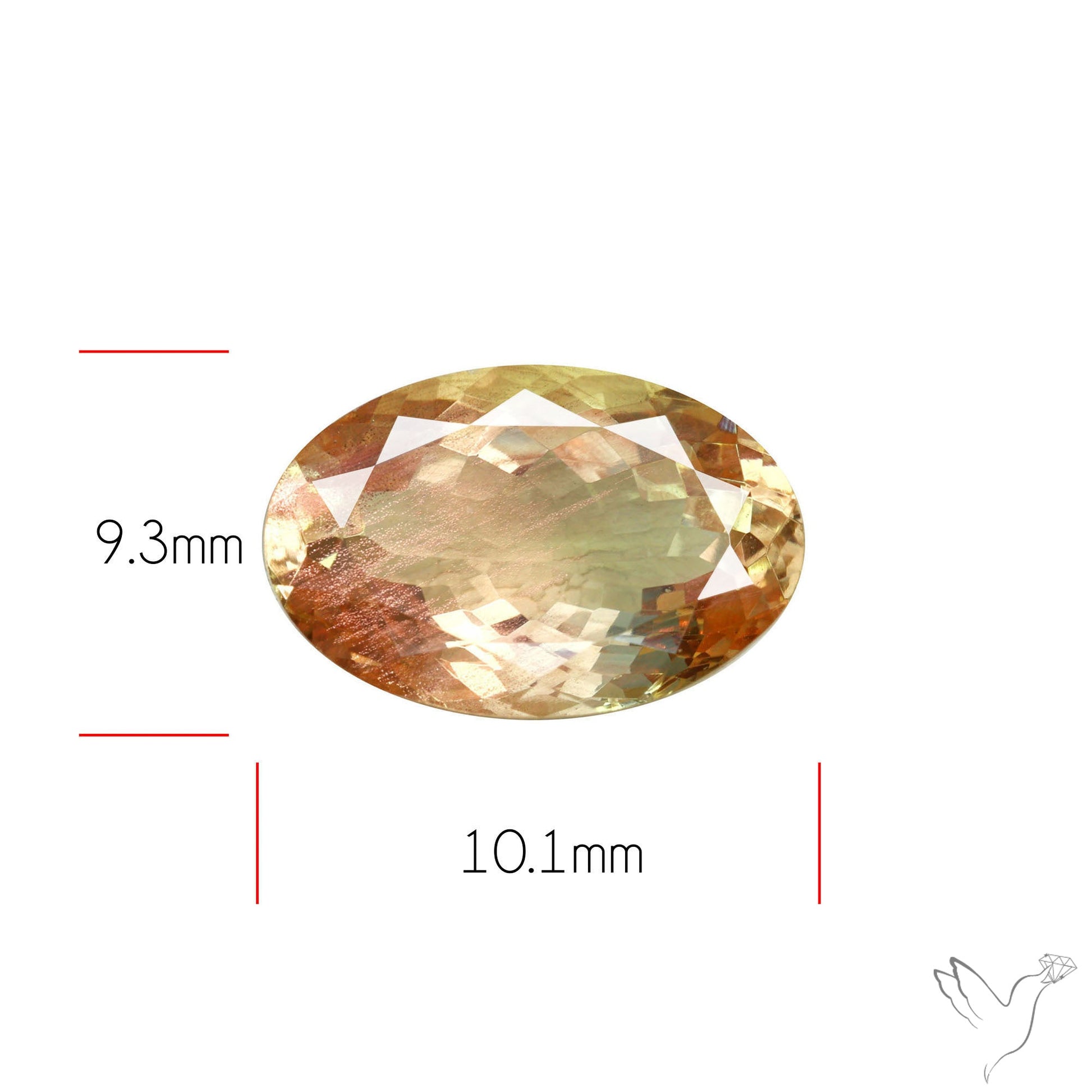 Schiller Oregon Sunstone Rare Faceted