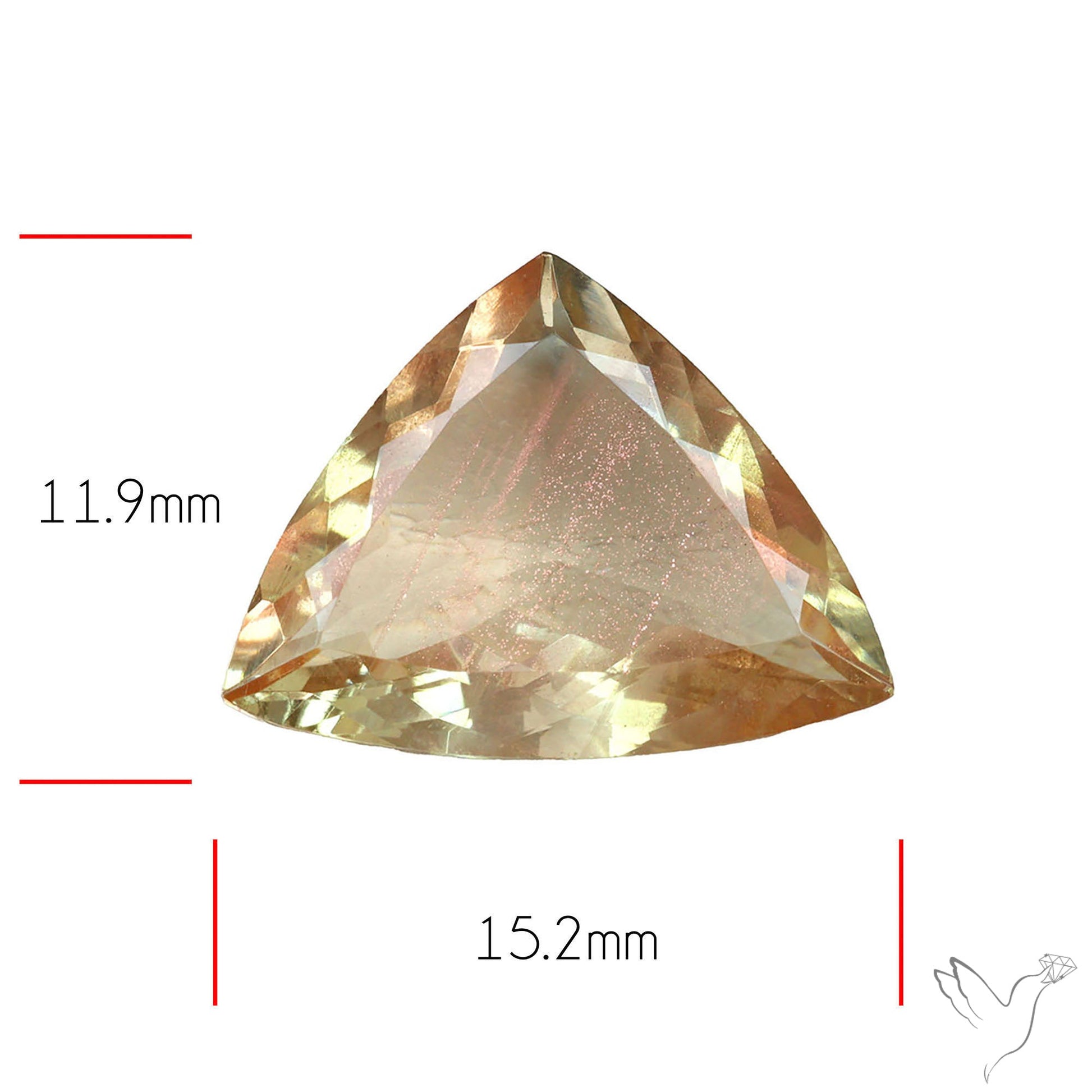 Schiller Oregon Sunstone Rare Faceted