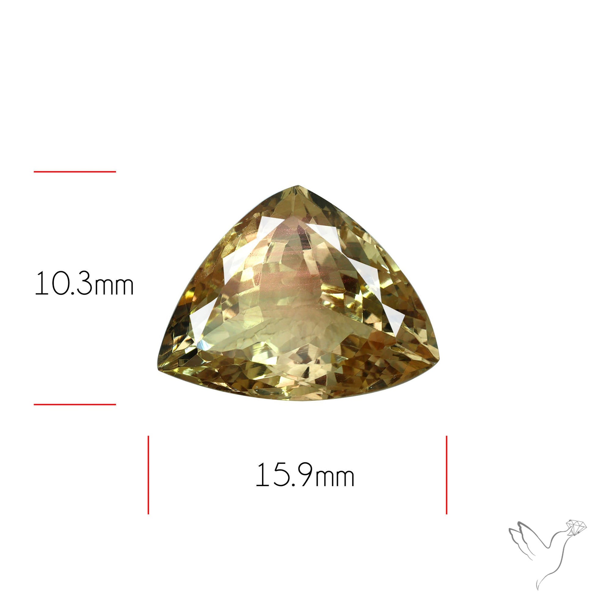 Schiller Oregon Sunstone Rare Faceted