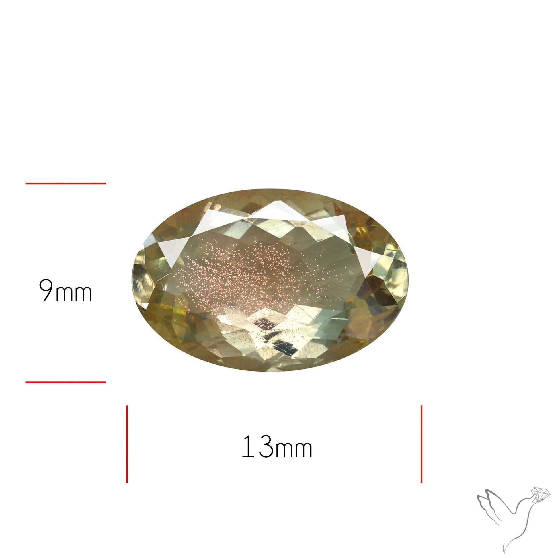 Schiller Oregon Sunstone Rare Faceted