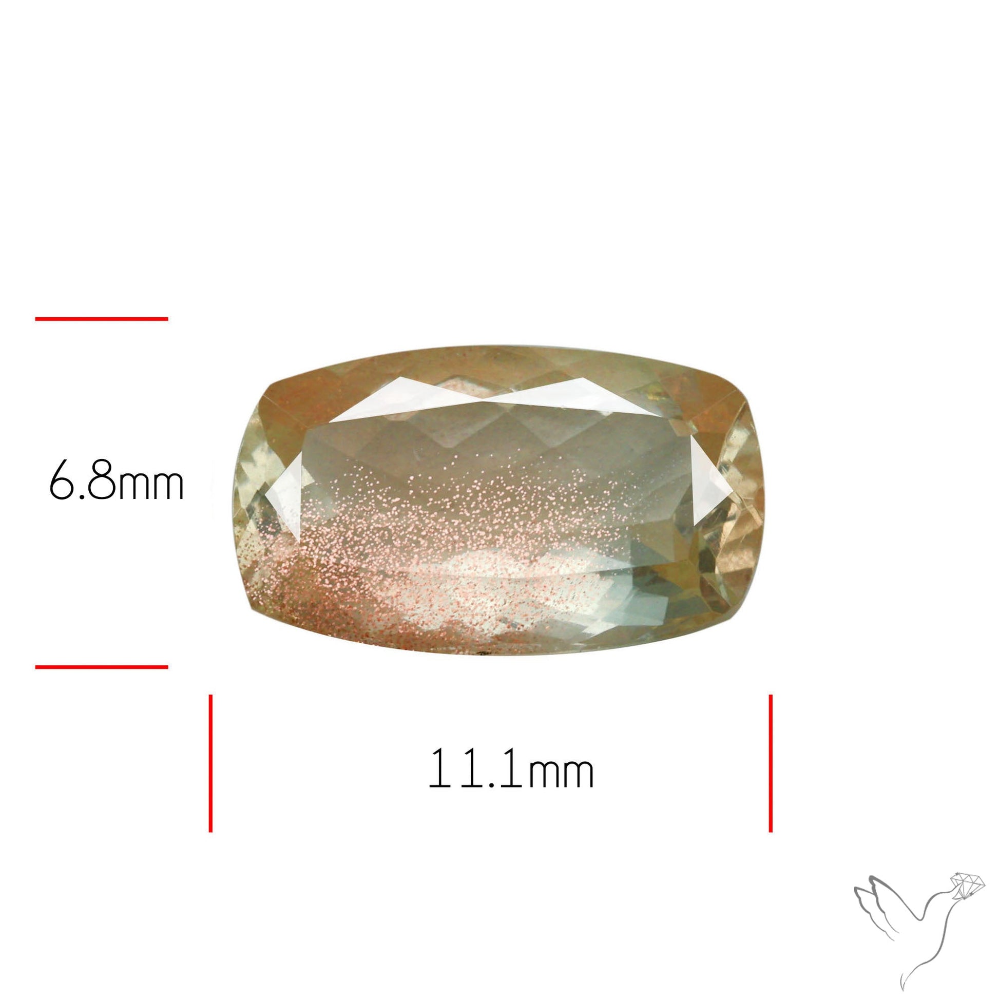 Schiller Oregon Sunstone Rare Faceted
