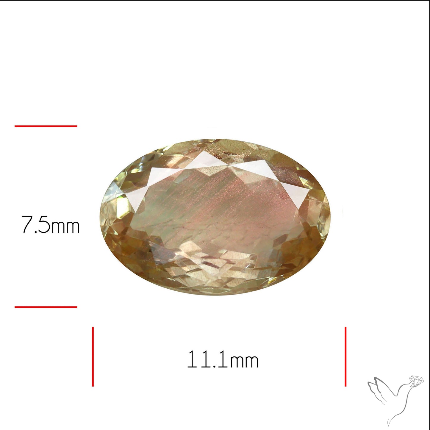 Schiller Oregon Sunstone Rare Faceted
