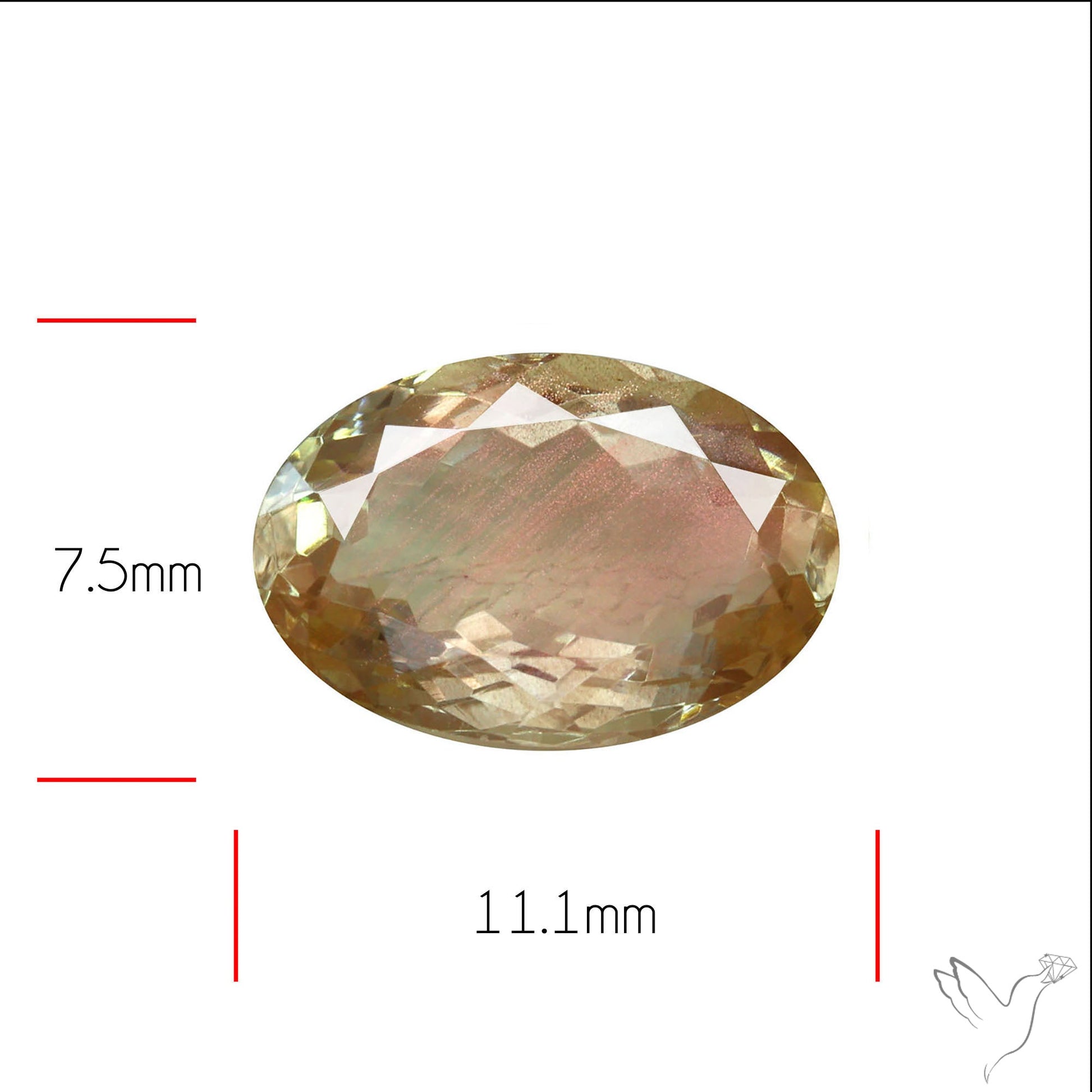 Schiller Oregon Sunstone Rare Faceted
