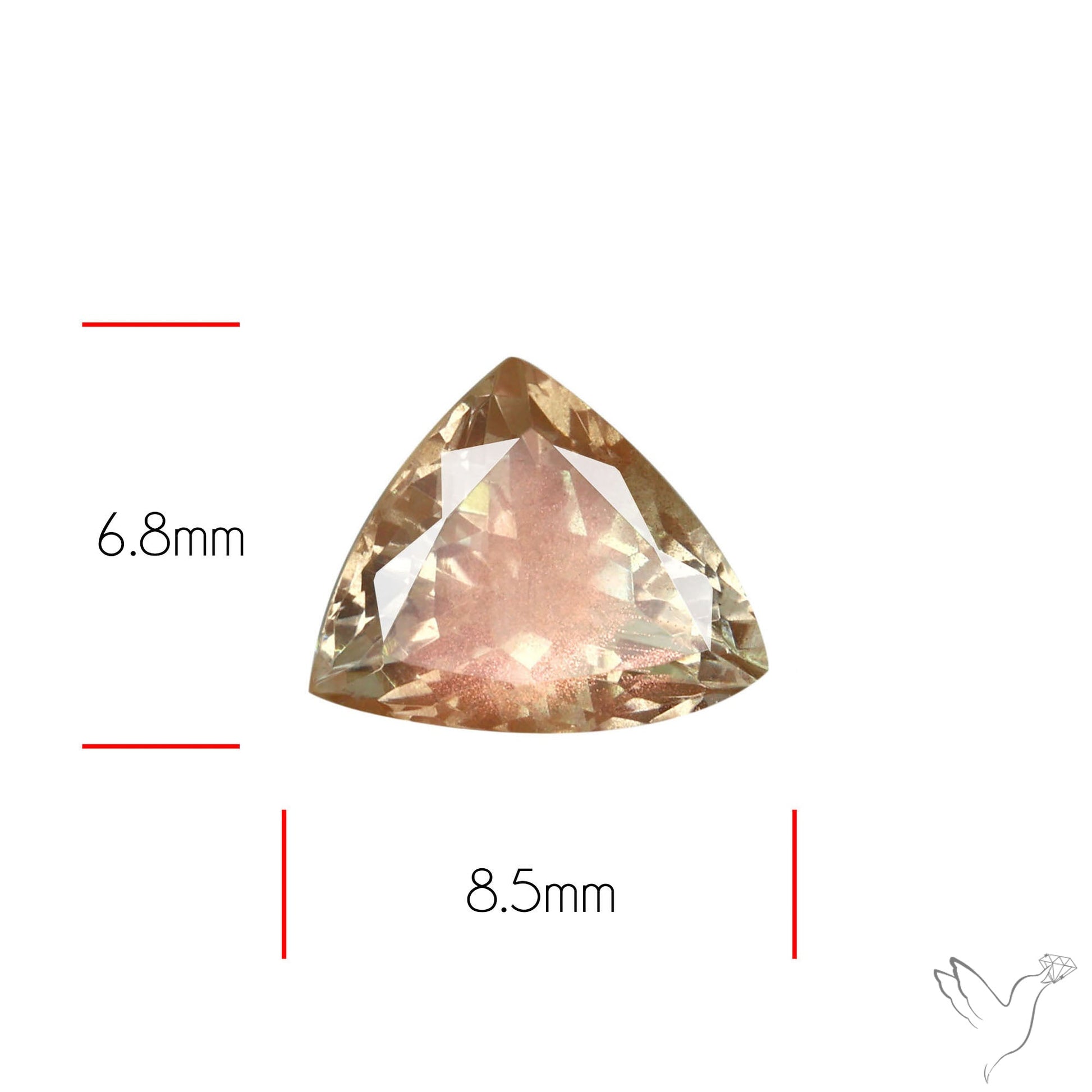 Schiller Oregon Sunstone Rare Faceted
