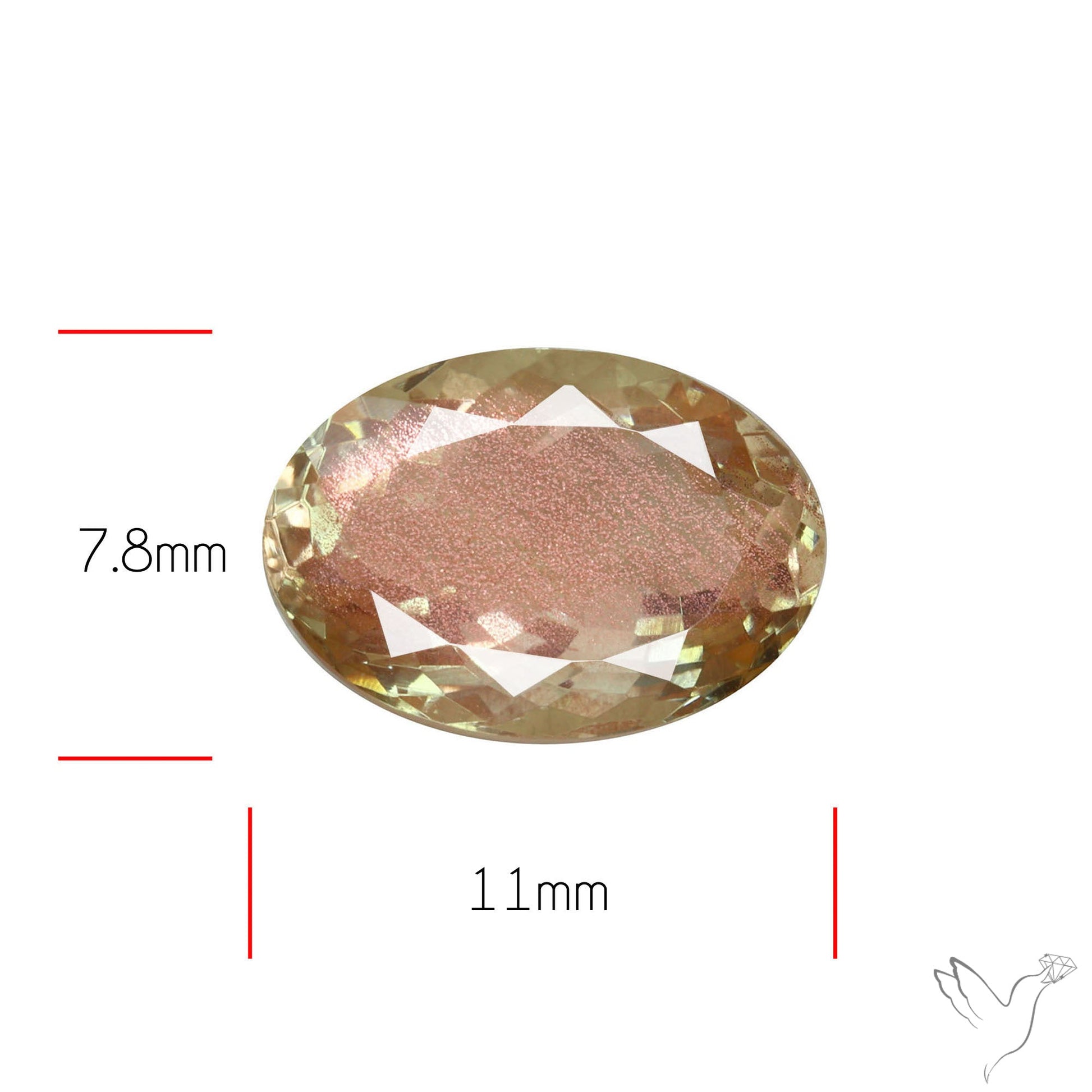 Schiller Oregon Sunstone Rare Faceted