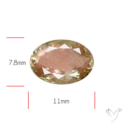 Schiller Oregon Sunstone Rare Faceted