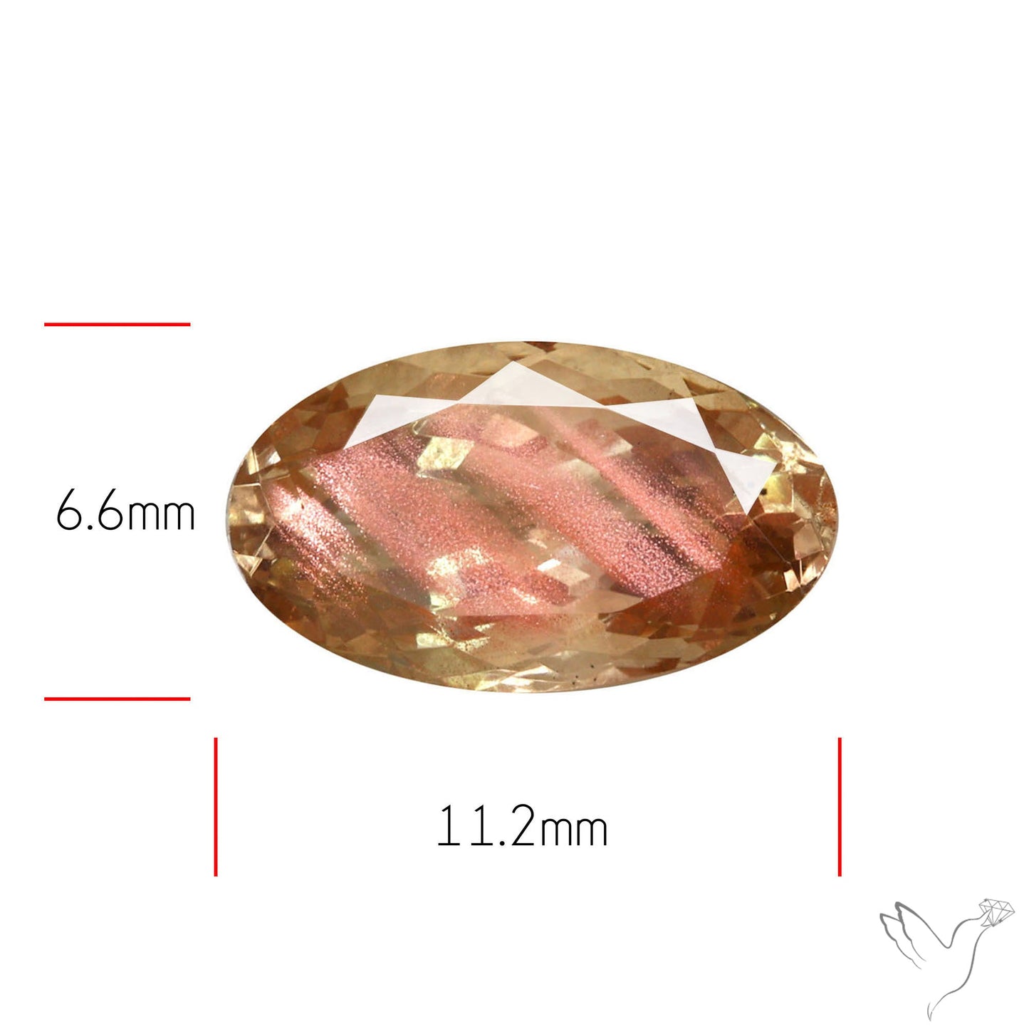 Schiller Oregon Sunstone Rare Faceted