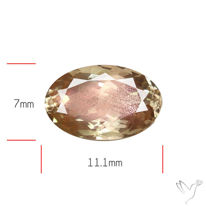 Schiller Oregon Sunstone Rare Faceted