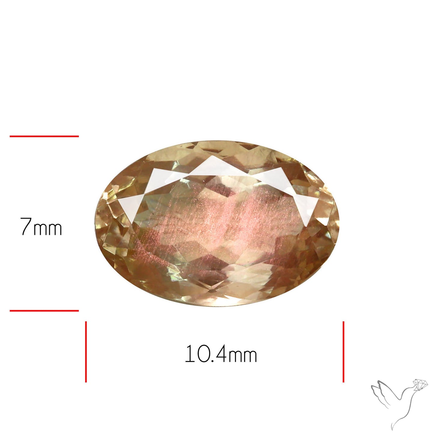 Schiller Oregon Sunstone Rare Faceted