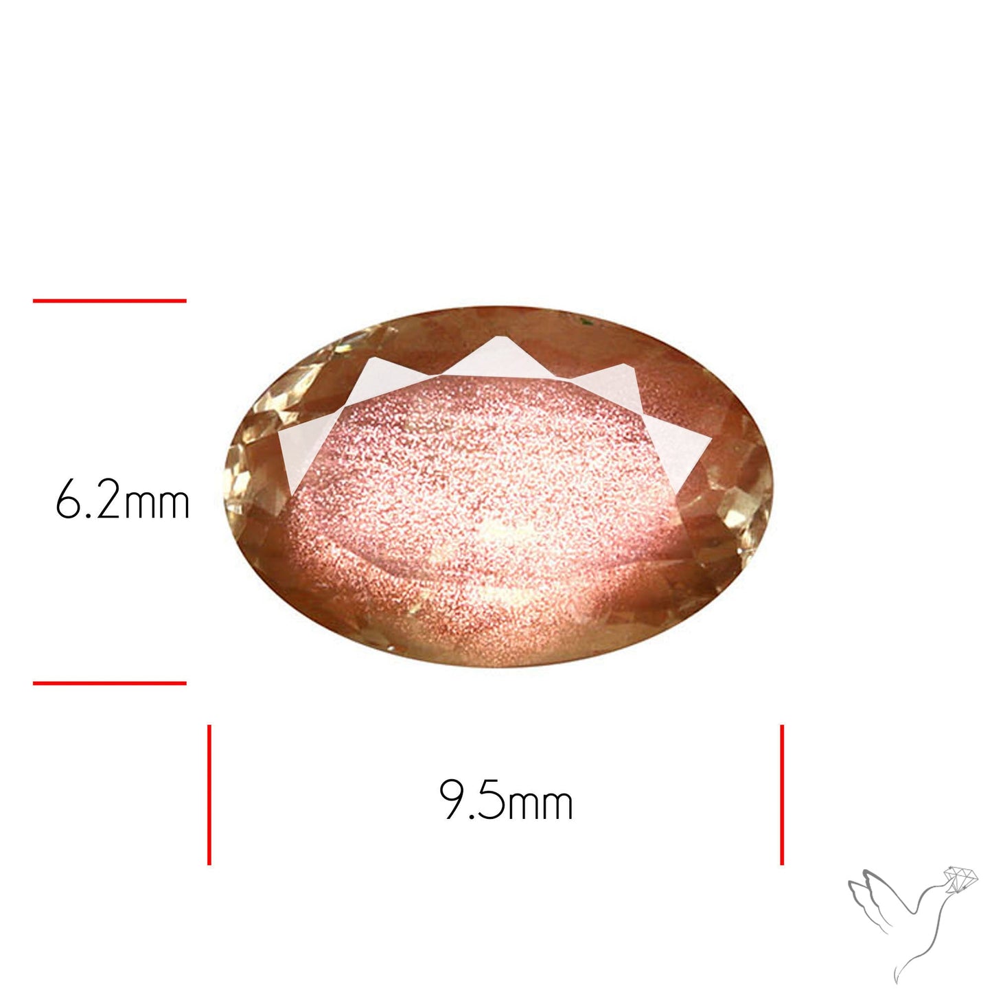 Schiller Oregon Sunstone Rare Faceted
