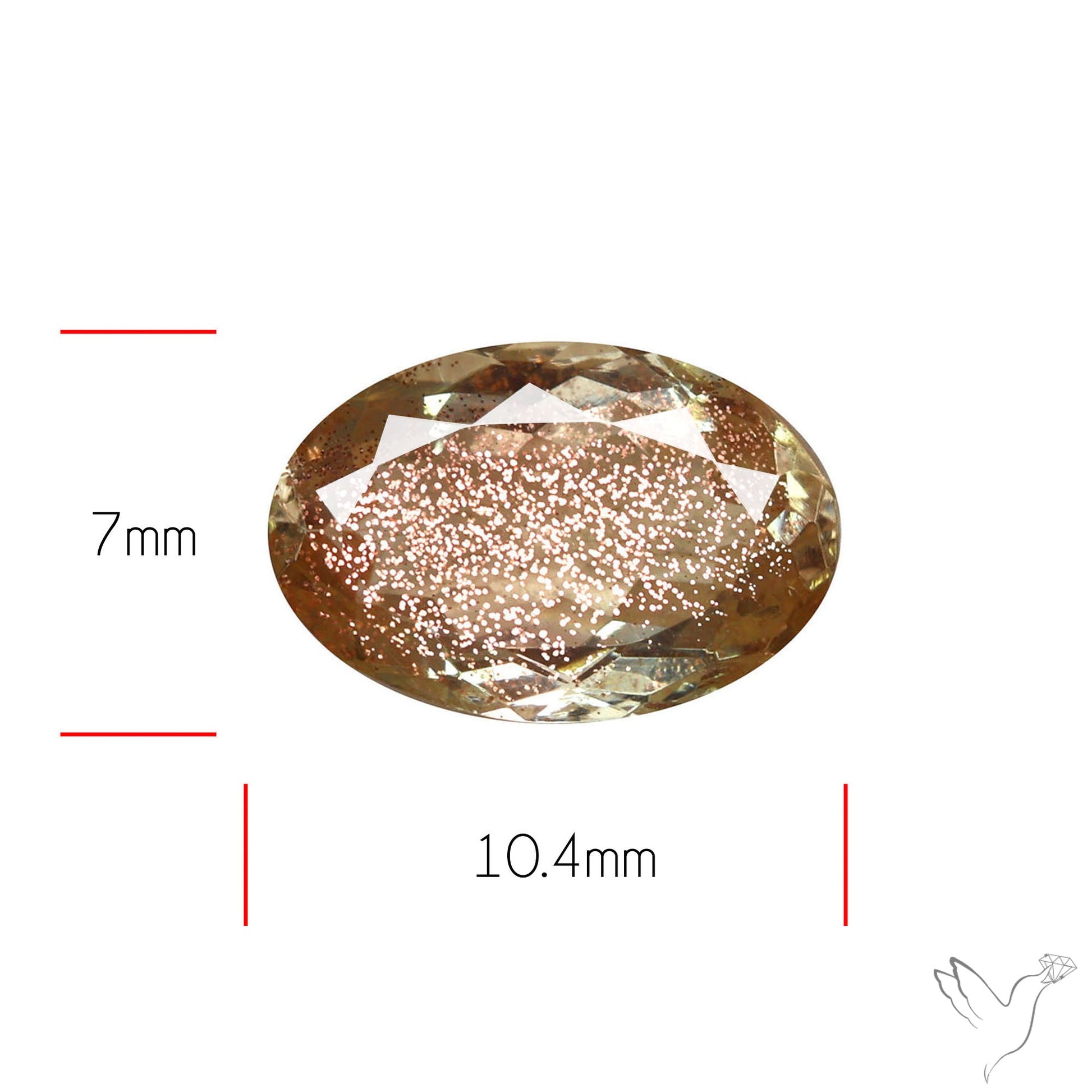 Schiller Oregon Sunstone Rare Faceted