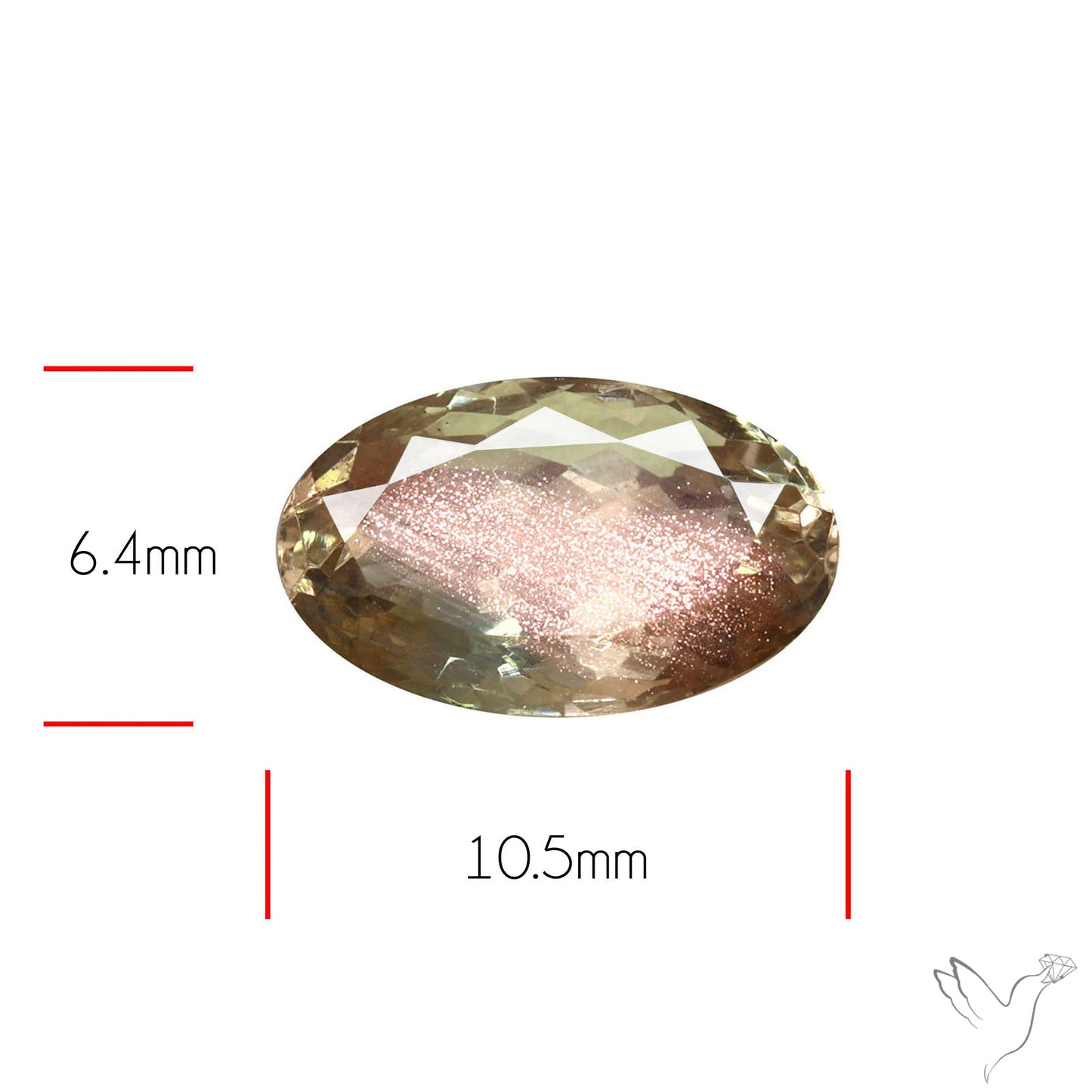 Schiller Oregon Sunstone Rare Faceted