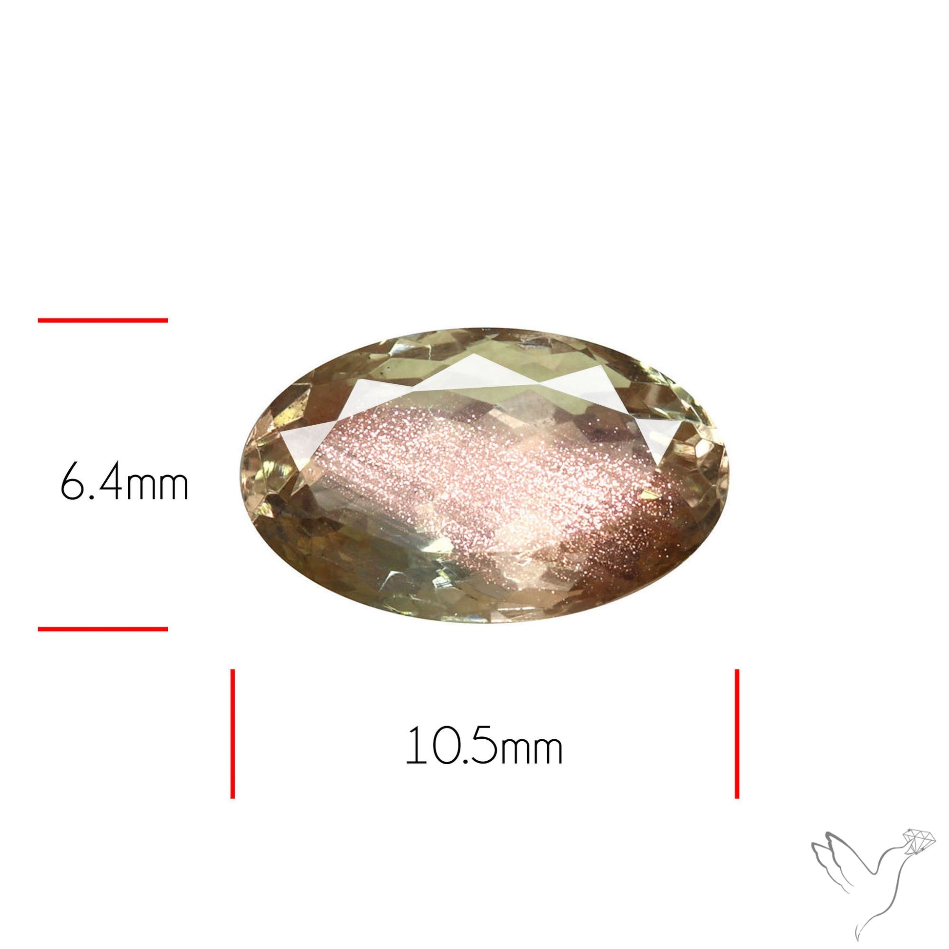 Schiller Oregon Sunstone Rare Faceted