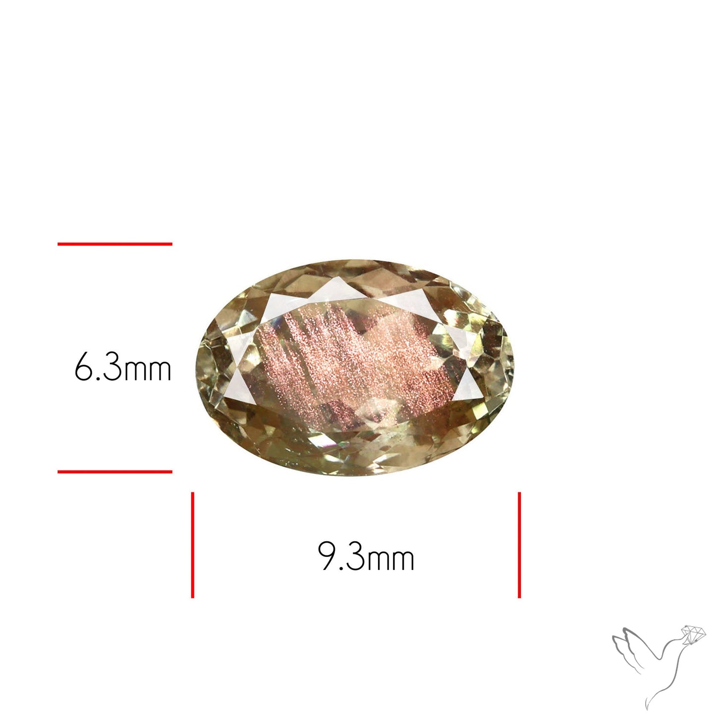 Schiller Oregon Sunstone Rare Faceted