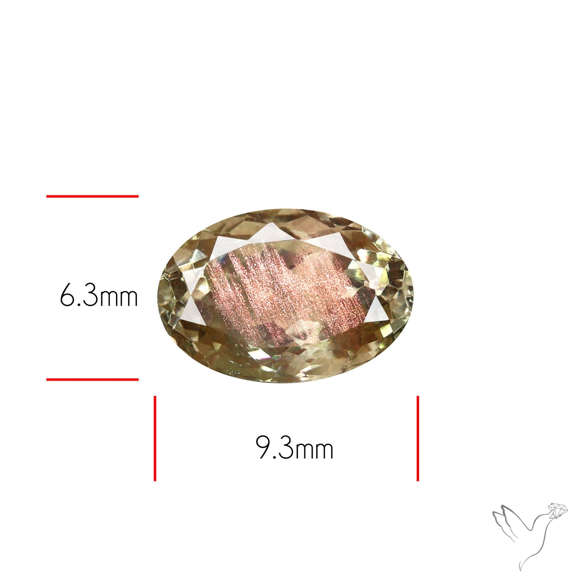 Schiller Oregon Sunstone Rare Faceted