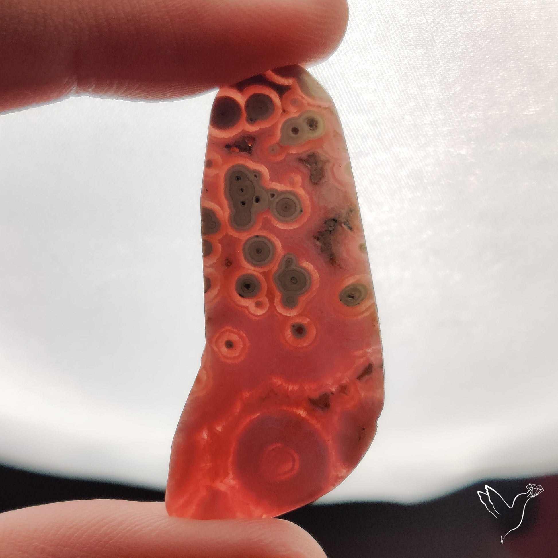 Rare Rhodochrosite Stalactite Multi Orbs