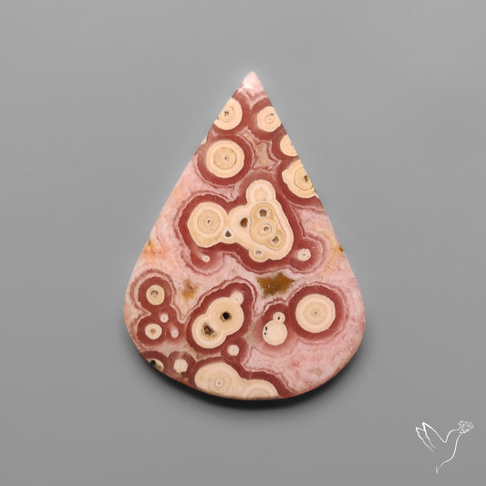 Rare Rhodochrosite Stalactite Orbicular Patterns