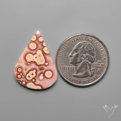 Rare Rhodochrosite Stalactite Orbicular Patterns