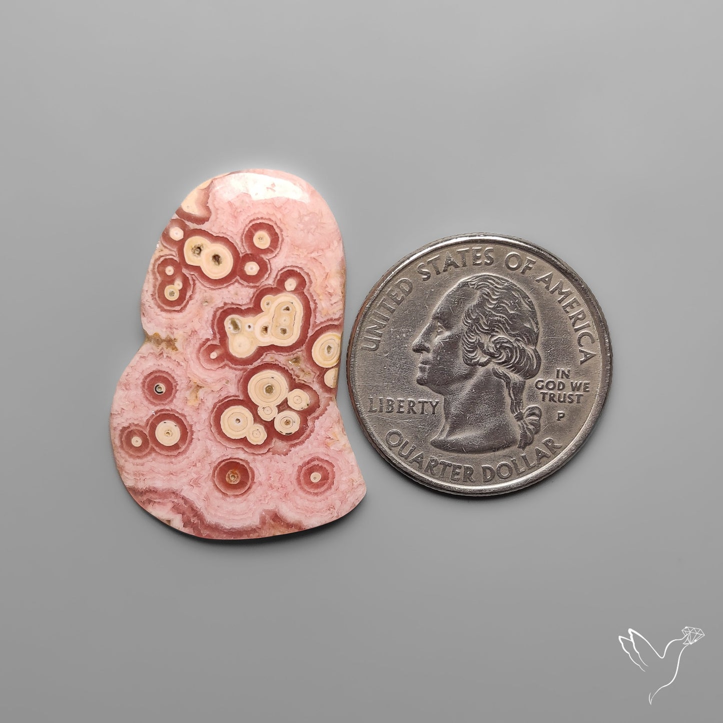 Rare Rhodochrosite Stalactite Orbicular Patterns