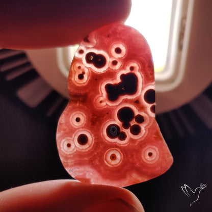 Rare Rhodochrosite Stalactite Orbicular Patterns